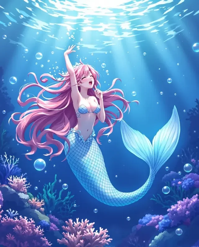 深海人鱼的歌声 - 羞羞漫画免费同人作品